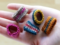 Hands Occupied Crochet Ring
